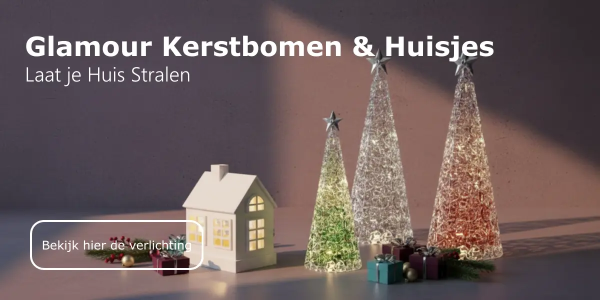 Laat je huis stralen met mooie verlichting.